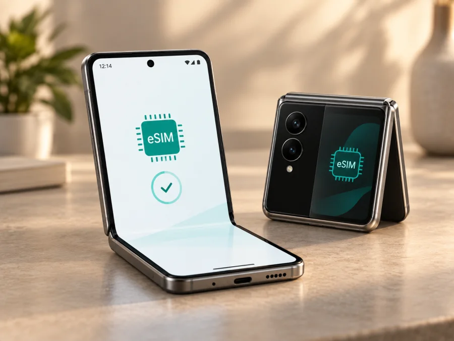 Oppo Find N3 Flip 128GB eSIM: проверка и настройка