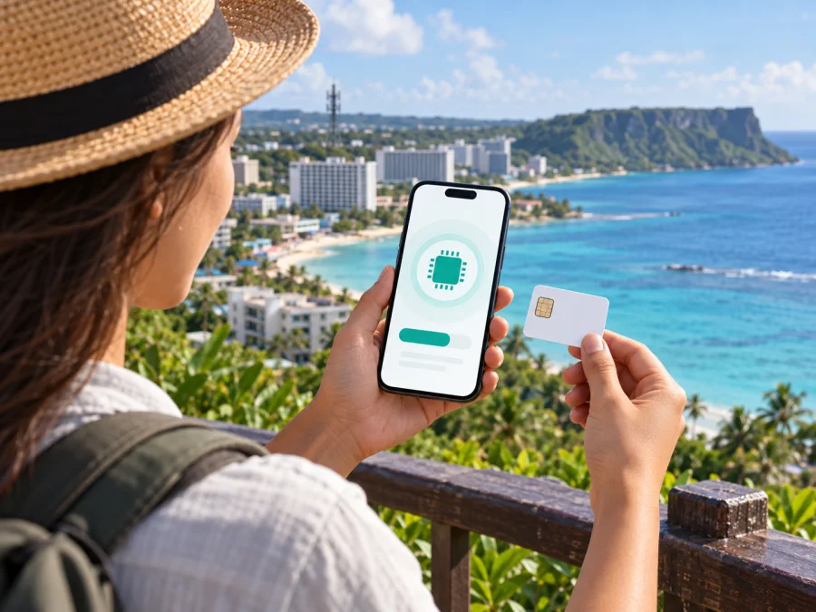 IT&E eSIM на Гуаме: что проверить