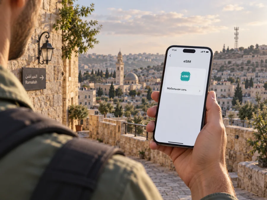 Ooredoo eSIM в Палестине: подключение