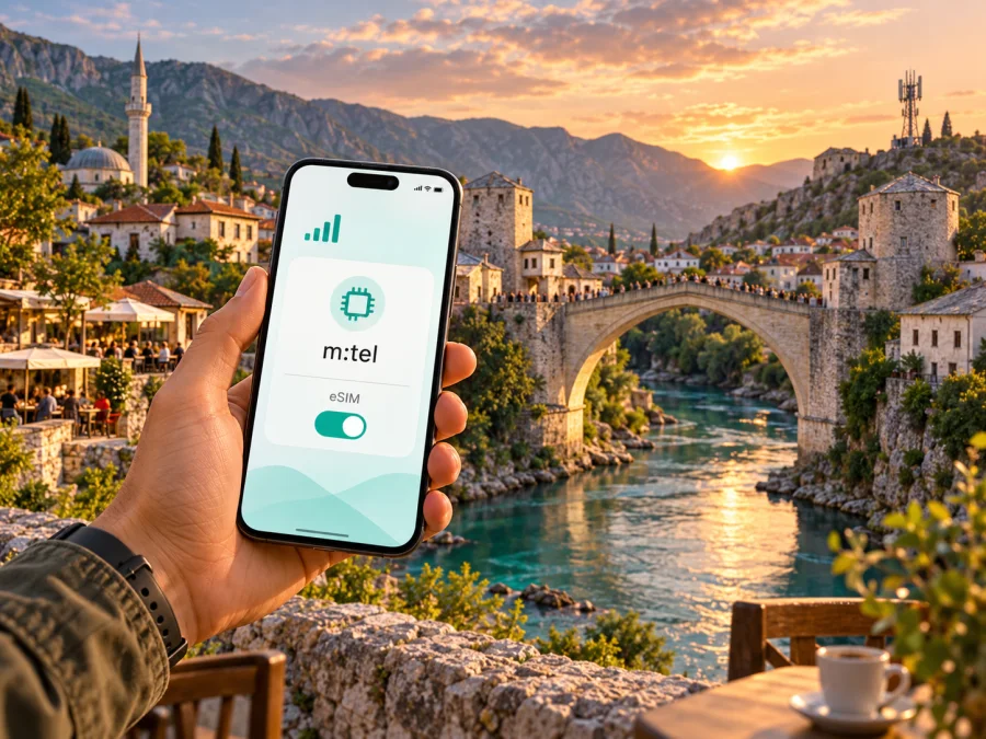 m:tel eSIM в Боснии и Герцеговине: подключение