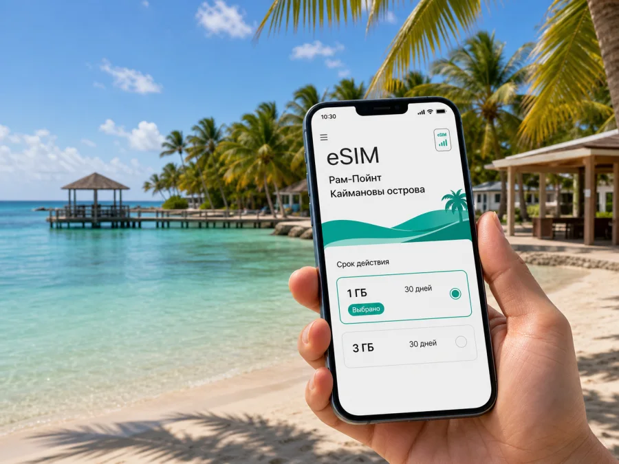 Рам-Пойнт eSIM: интернет и связь в поездке