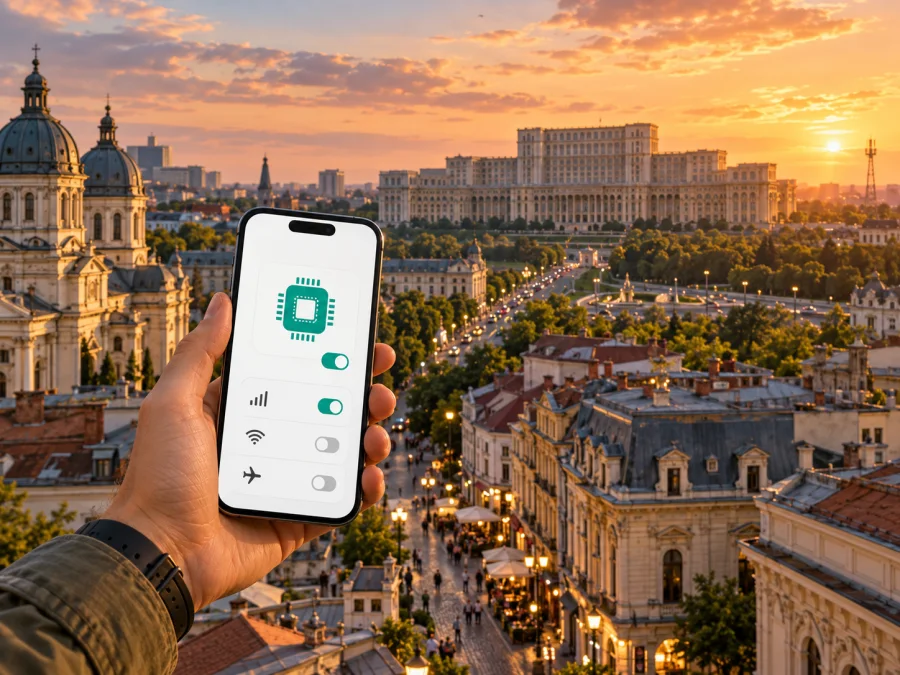 Vodafone eSIM в Румынии: подключение