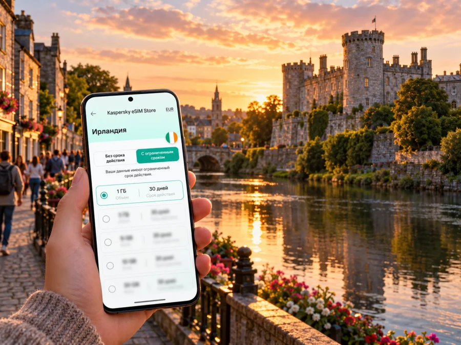 eSIM для Килкенни — интернет в Ирландии