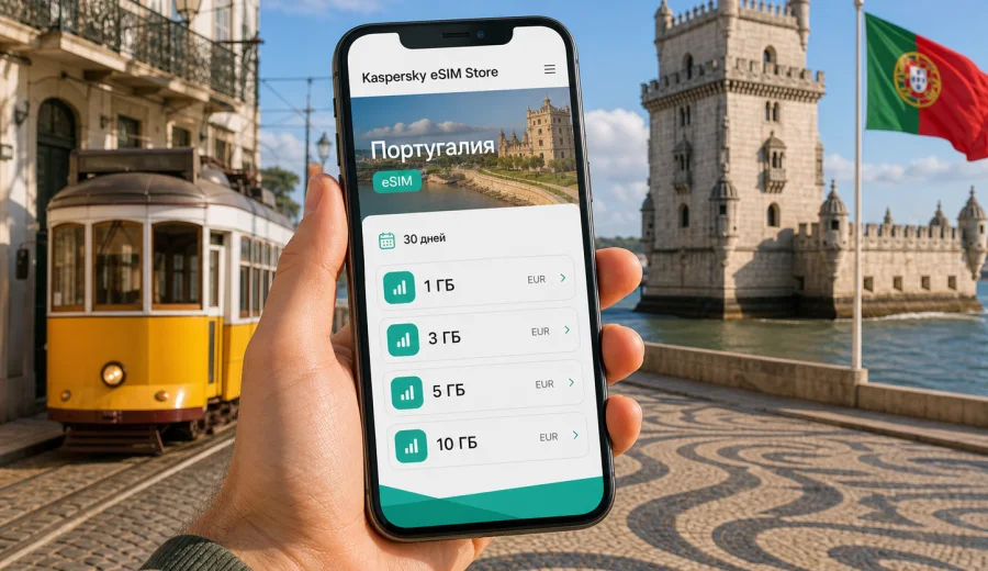 eSIM для Португалии: интернет в поездке