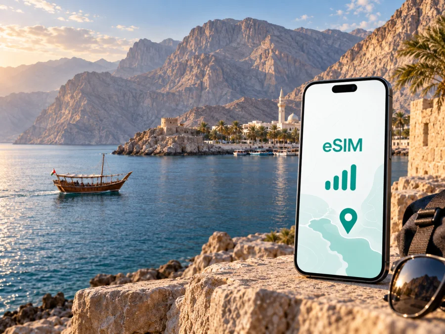 eSIM для Хасаба: интернет и связь в поездке