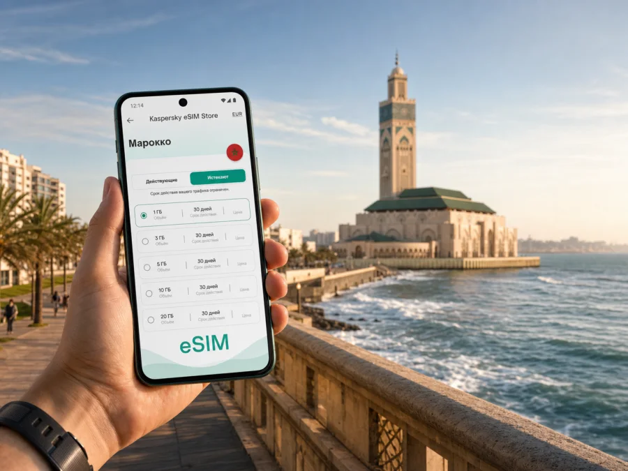 eSIM в Касабланке: связь и интернет в поездке