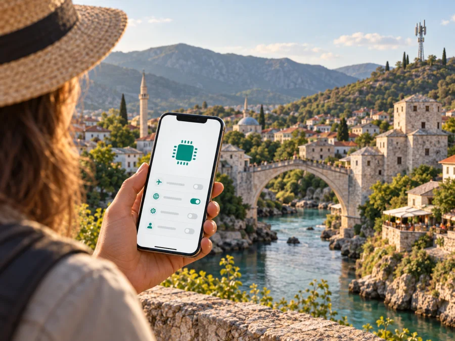 HT ERONET eSIM в Боснии и Герцеговине: подключение