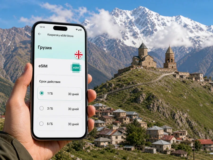 eSIM для Казбеги: мобильный интернет в поездке