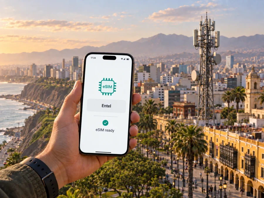 Entel eSIM в Перу: подключение туристу
