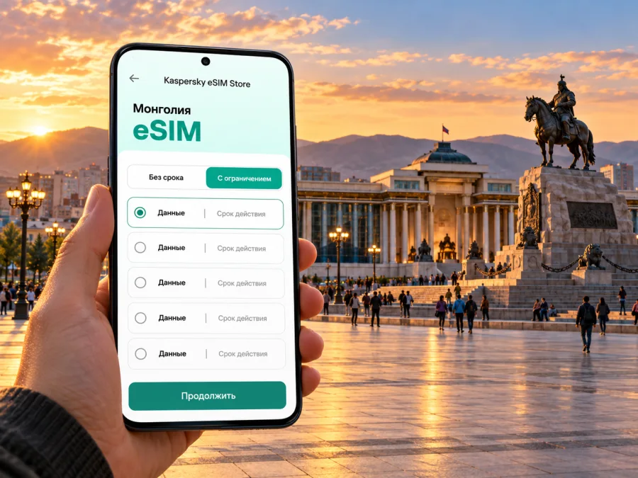 eSIM в Улан-Баторе: мобильный интернет в поездке