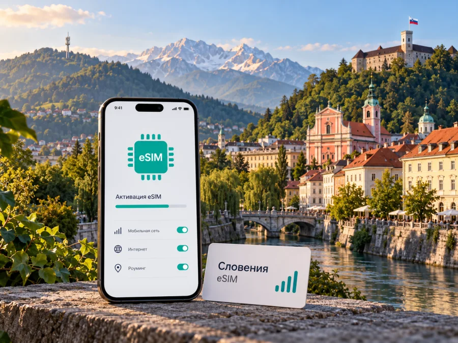 Telemach eSIM в Словении: что проверить