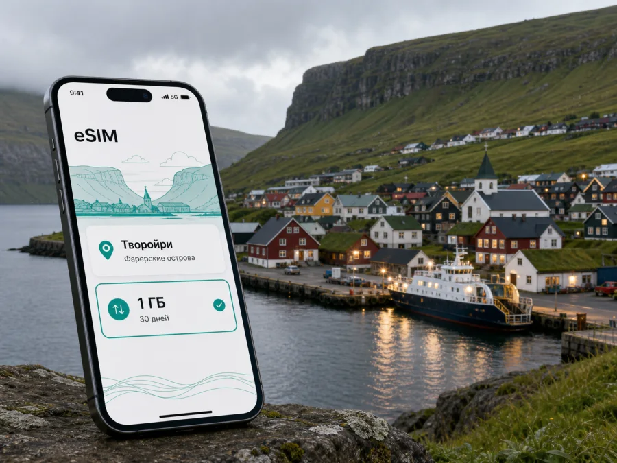 Творойри eSIM: интернет и связь в поездке
