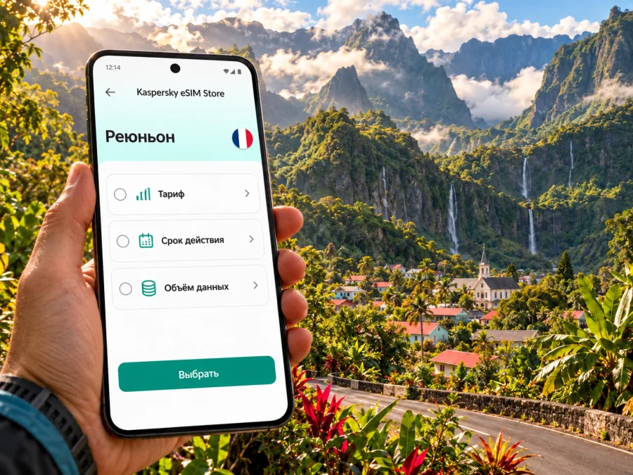 Салази: eSIM для интернета и связи на Реюньоне