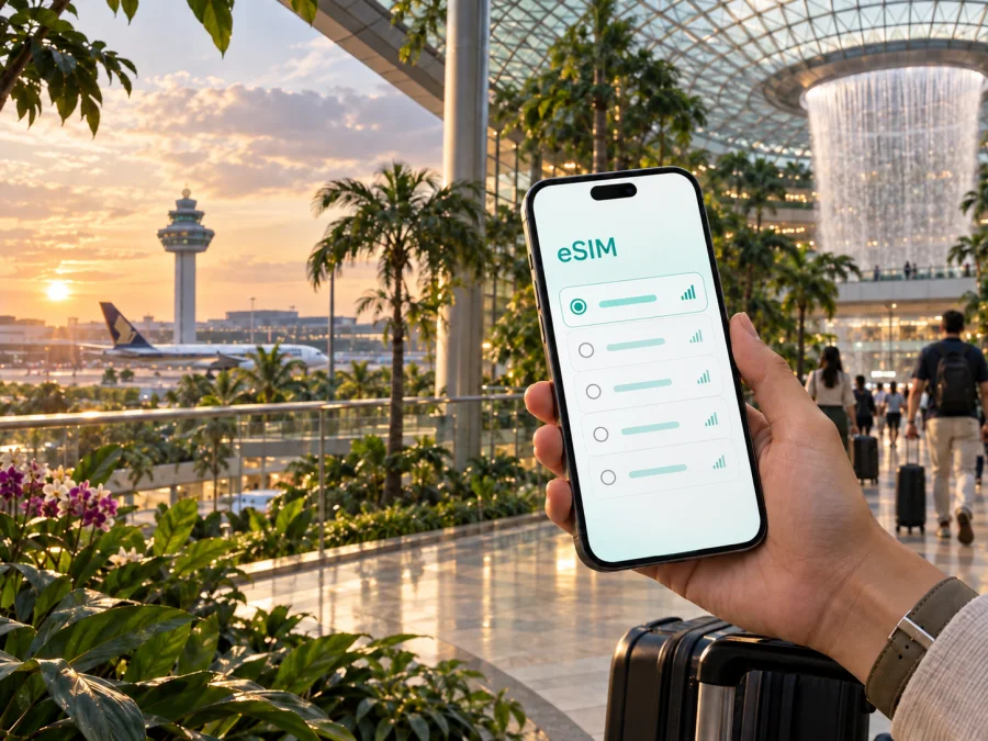 eSIM для Чанги: интернет в поездке