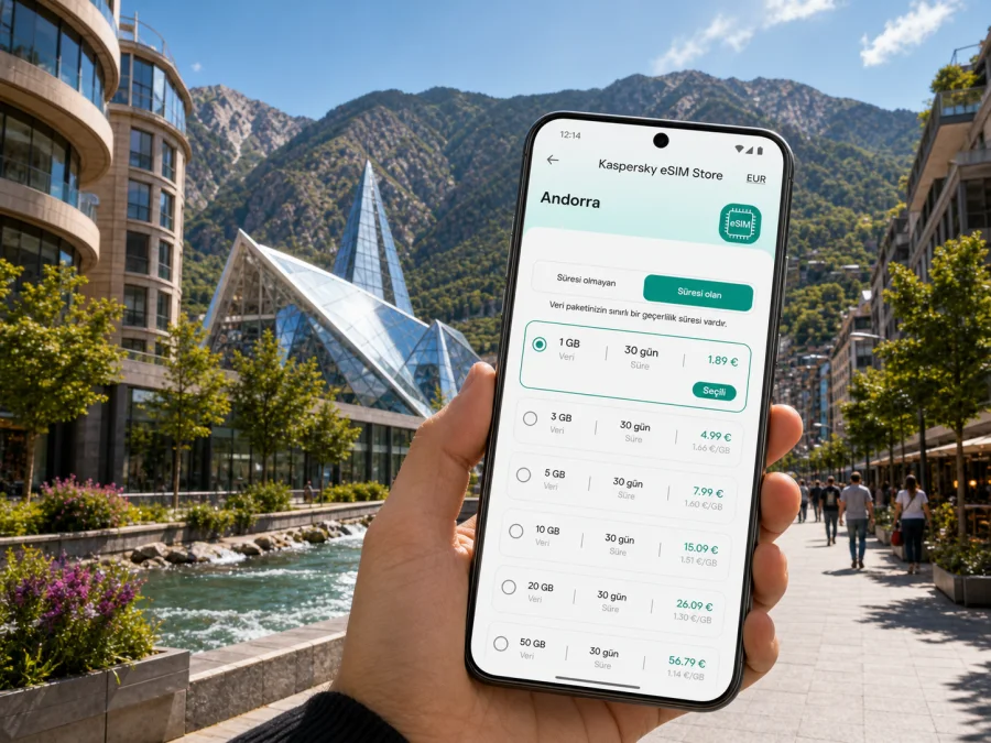 Escaldes-Engordany eSIM ve mobil internet