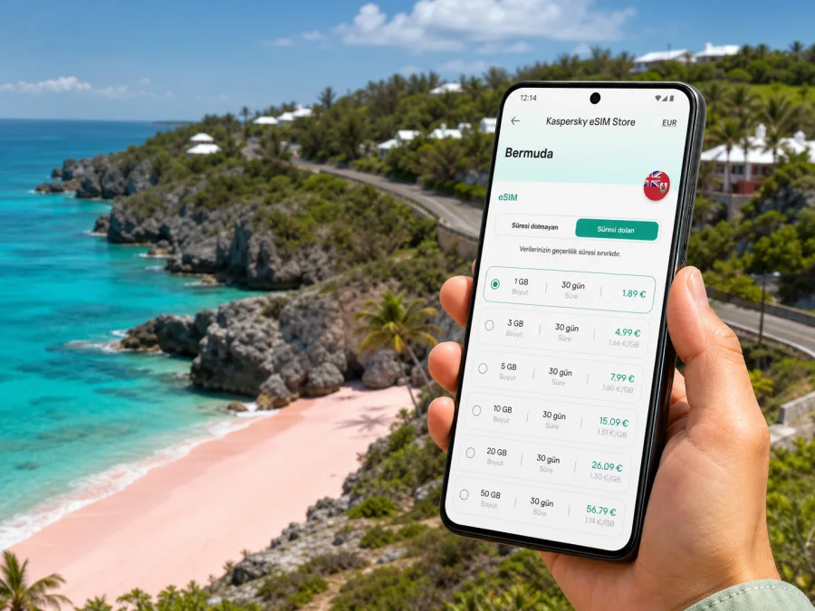 Warwick eSIM: Bermuda mobil internet rehberi