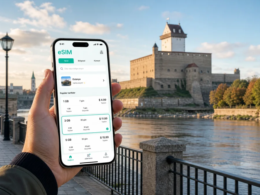 Narva eSIM: mobil internet ve bağlantı rehberi