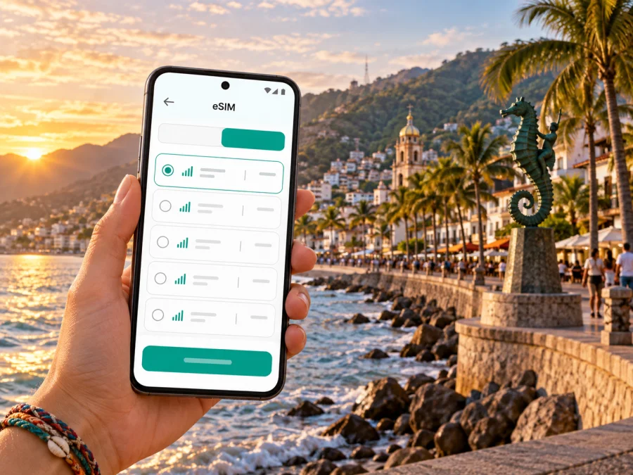 Puerto Vallarta eSIM: internet ve mobil bağlantı