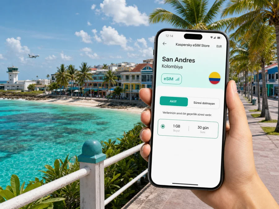 San Andres eSIM: mobil internet rehberi