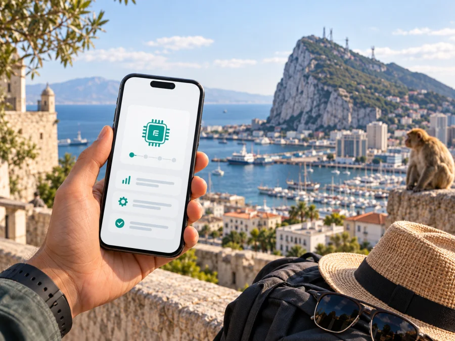 Gibtelecom eSIM Cebelitarık: bağlantı rehberi