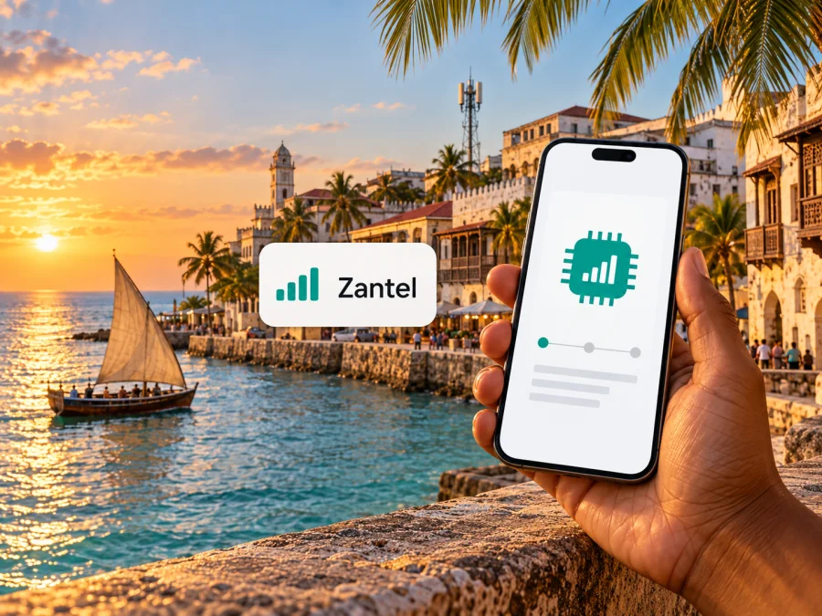 Zantel eSIM: Birleşik Tanzanya Cumhuriyeti’nde durum