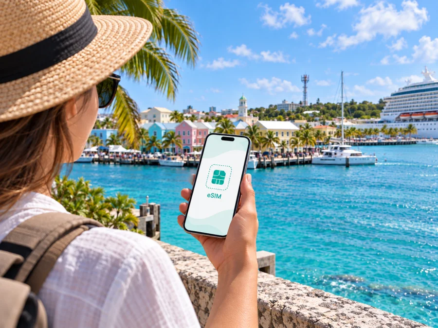 BTC eSIM Bahamalar'da: seyahat ve bağlantı rehberi