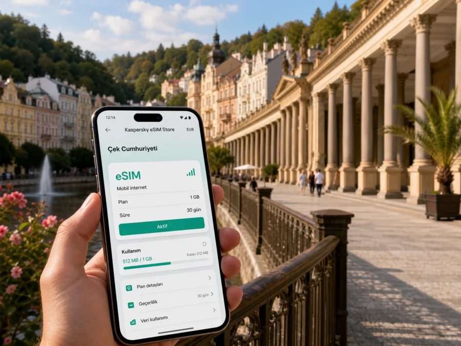 Karlovy Vary eSIM: mobil internet rehberi