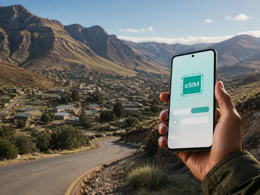 Mokhotlong eSIM: Lesoto'da mobil internet rehberi