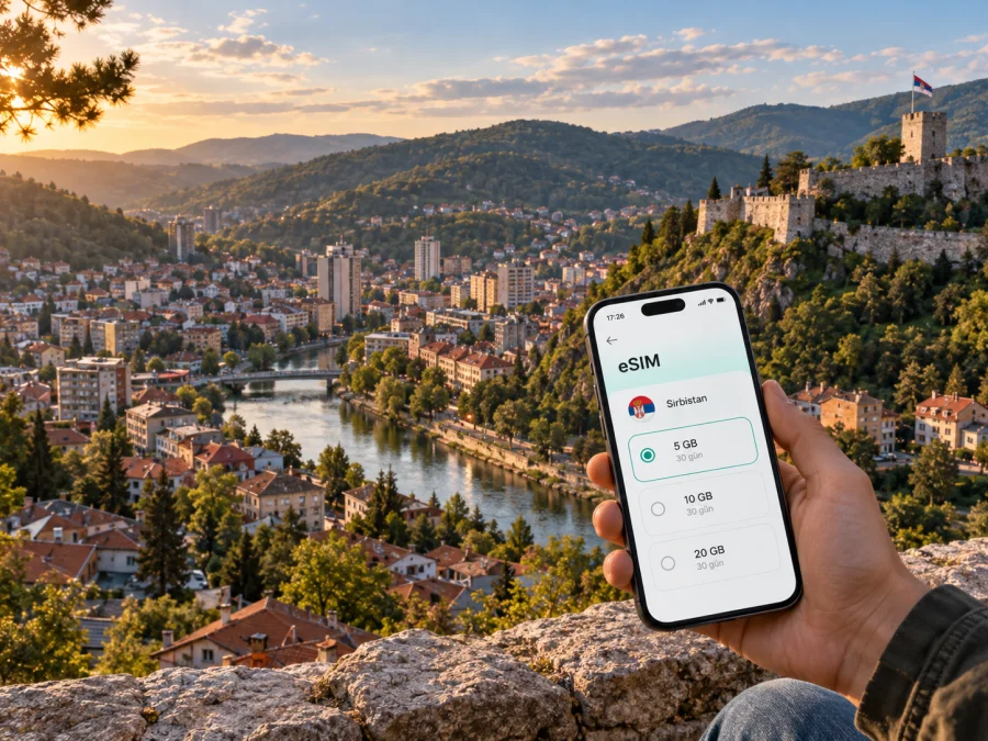 Uzice eSIM: Sırbistan'da mobil internet rehberi