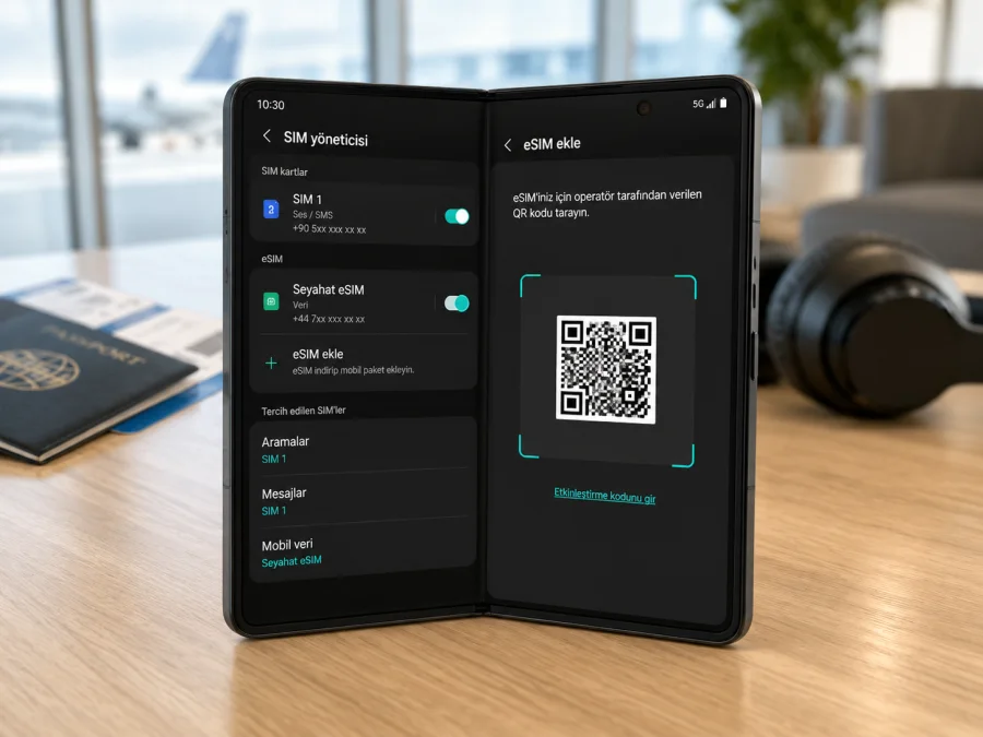 Samsung Galaxy Z Fold3 5G 256GB eSIM Uyumluluğu