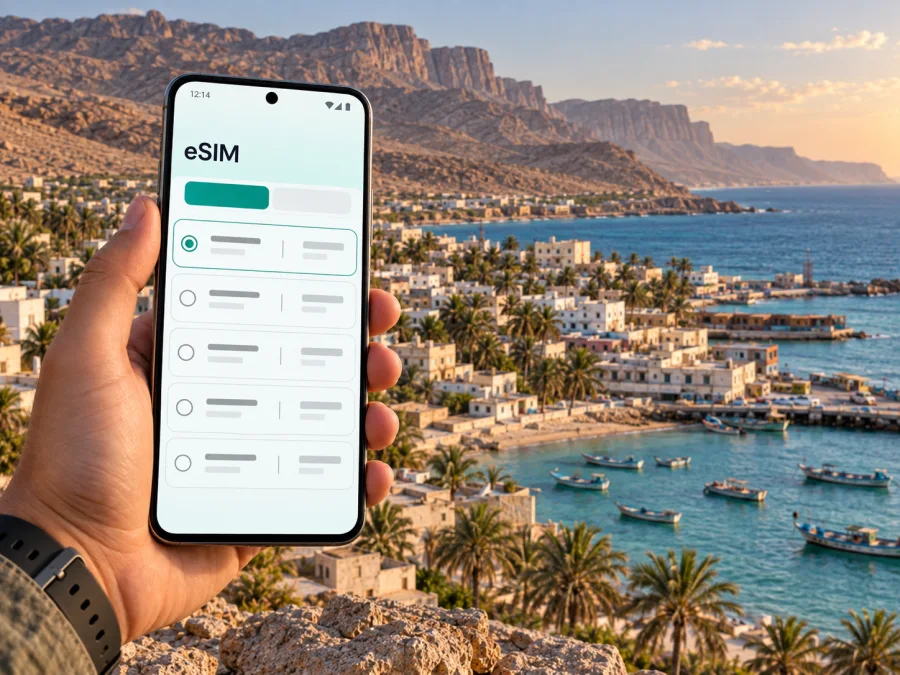 Hadibu'da eSIM: mobil internet ve bağlantı rehberi