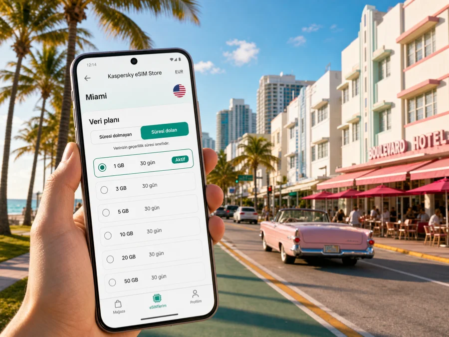 Miami eSIM: mobil internet ve bağlantı rehberi