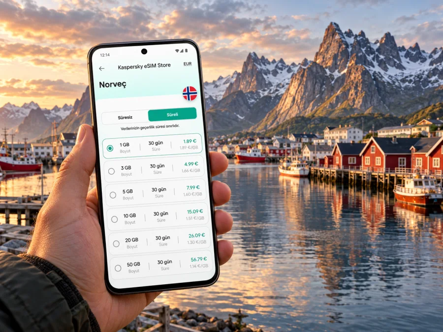 Svolvaer eSIM: mobil internet ve bağlantı rehberi