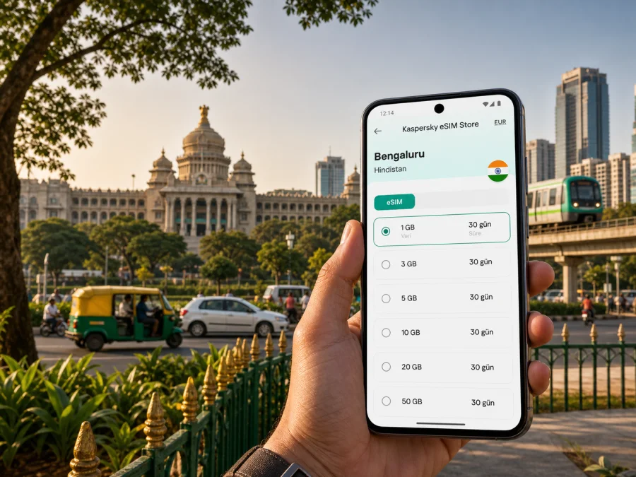 Bengaluru eSIM rehberi: mobil internet