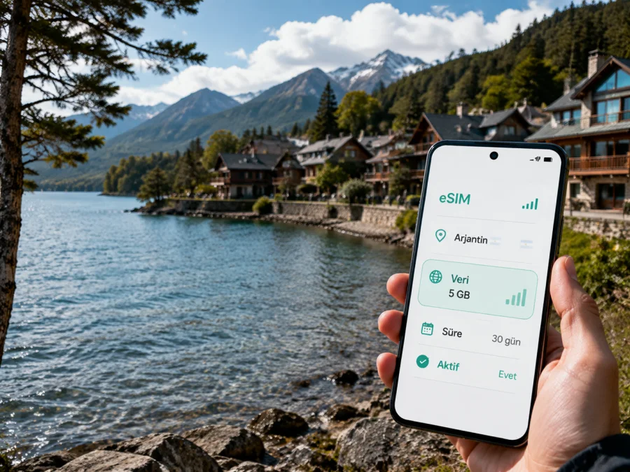 Villa La Angostura eSIM: mobil internet rehberi
