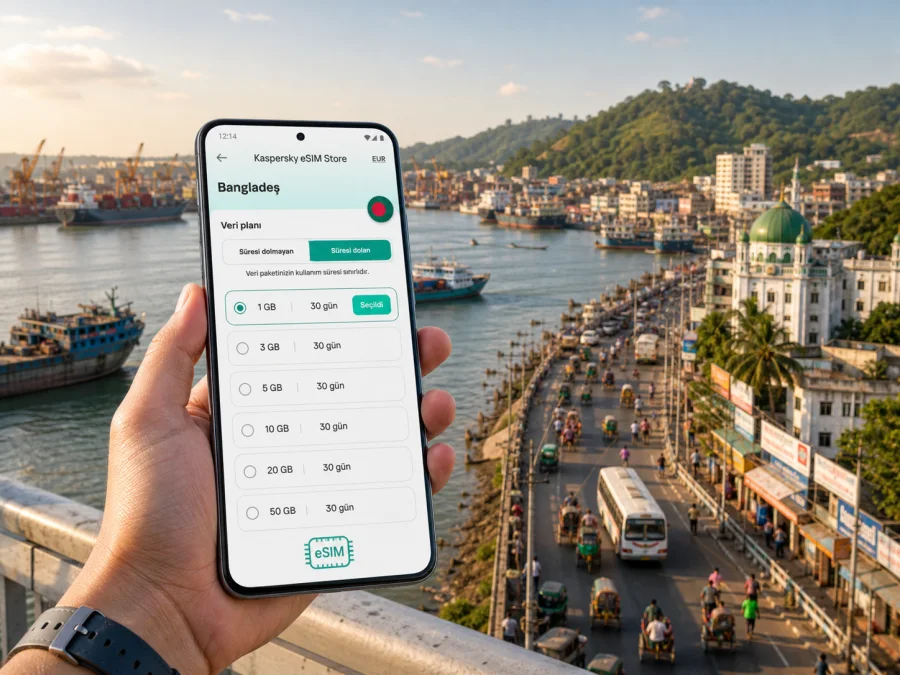 Chittagong eSIM: mobil internet rehberi