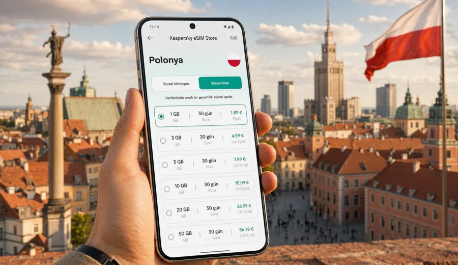Polonya eSIM: Mobil Bağlantı ve İnternet