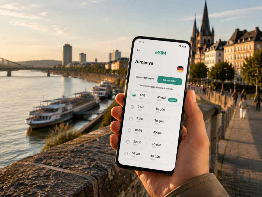 Bonn eSIM: Almanya’da mobil internet rehberi