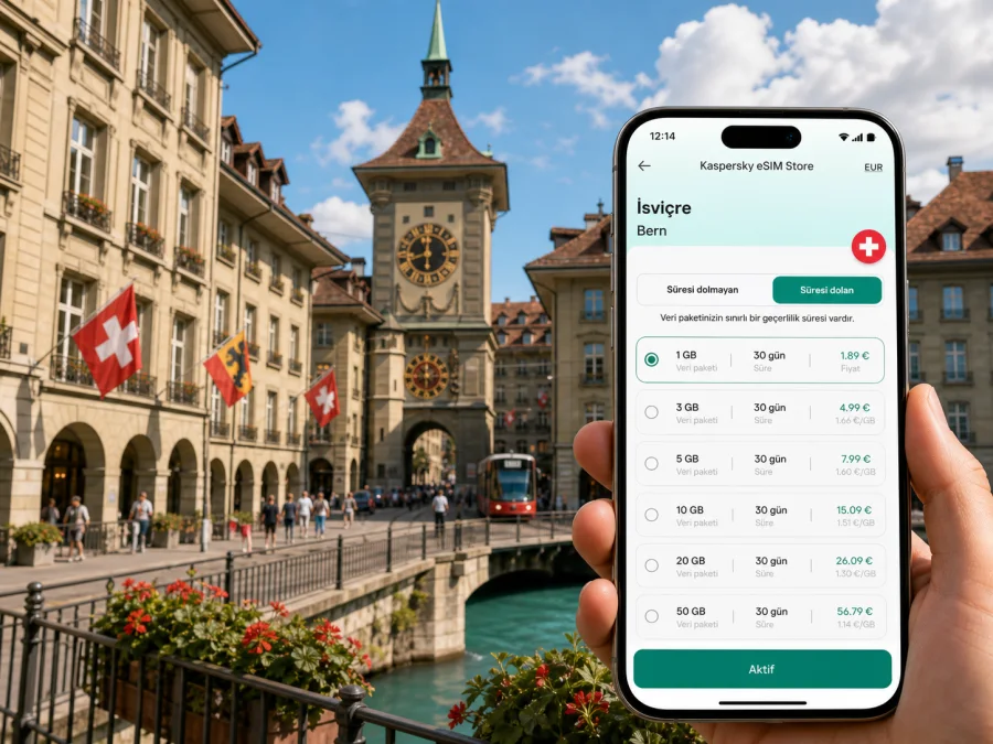 Bern eSIM: mobil internet ve bağlantı rehberi