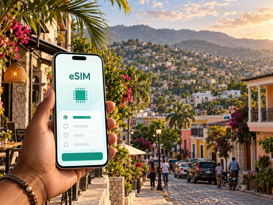 Petion-Ville eSIM: Haiti'de mobil internet rehberi