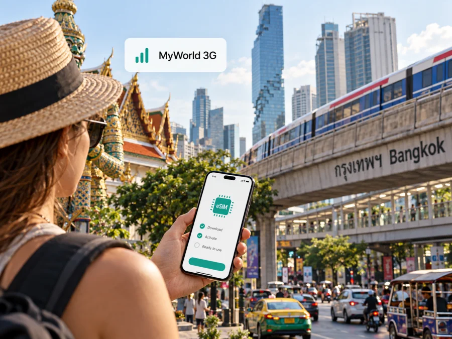 MyWorld 3G eSIM Tayland'da: neyi doğrulamalı?