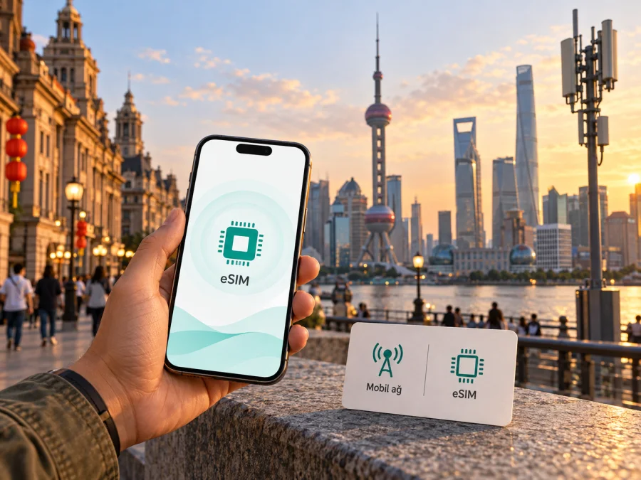 China Telecom eSIM Çin'de: koşullar ve bağlantı