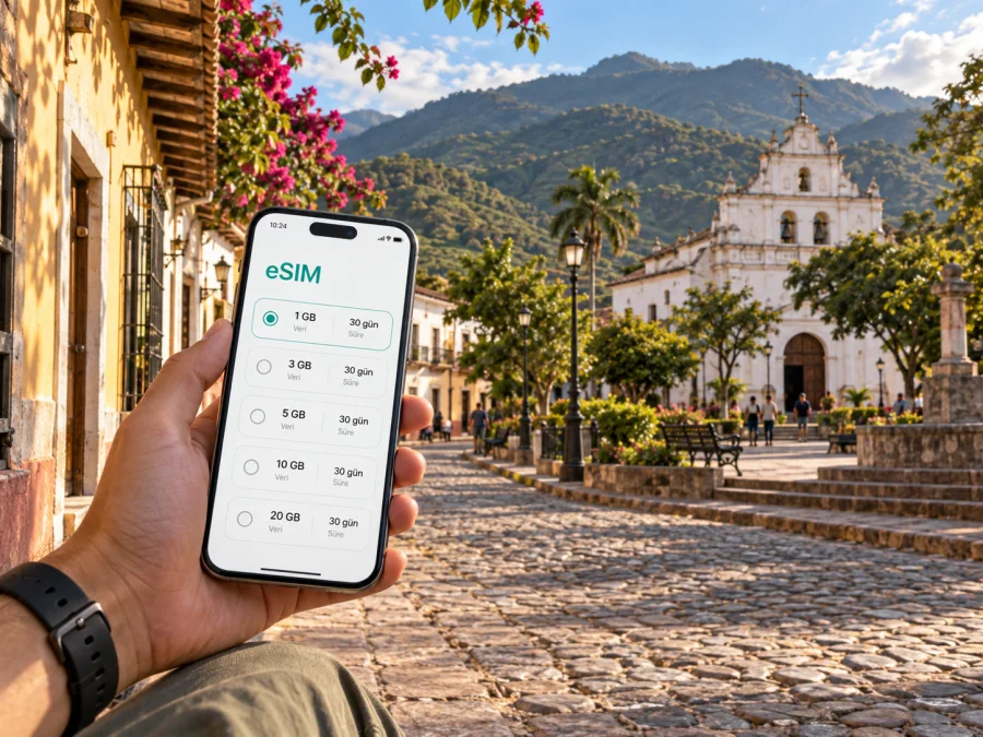 Gracias'ta eSIM: mobil internet rehberi
