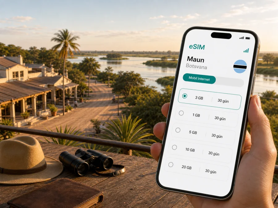 Maun eSIM: mobil internet ve bağlantı rehberi