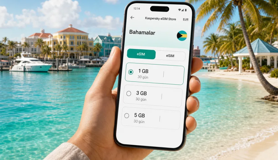 Bahamalar eSIM: mobil internet rehberi