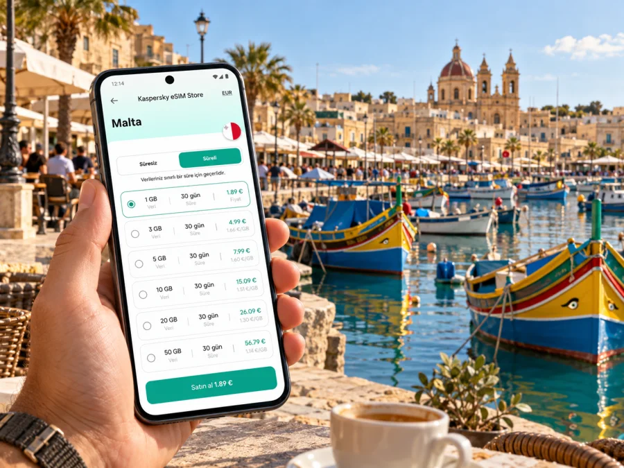 Marsaxlokk eSIM: Malta’da mobil internet rehberi