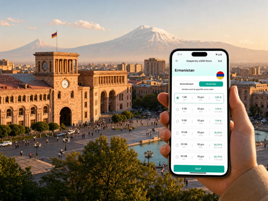 Erivan eSIM: mobil internet ve bağlantı rehberi