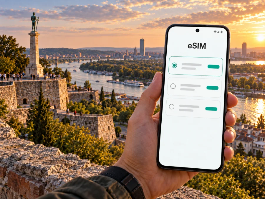 Belgrad’da eSIM: Mobil İnternet ve Bağlantı Rehberi