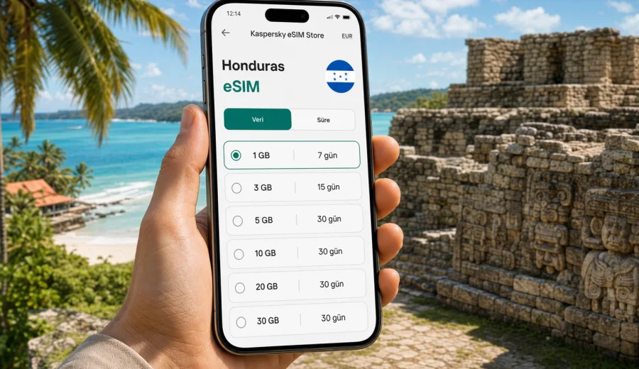 Honduras eSIM: mobil internet rehberi