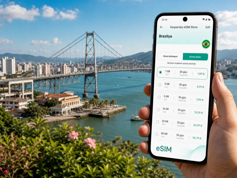 Florianopolis eSIM: mobil bağlantı ve internet